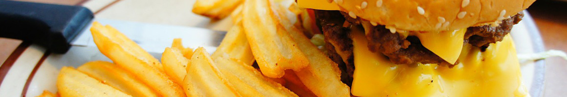 Eating American (Traditional) Burger at Ronnie's Restaurant restaurant in Savannah, GA.